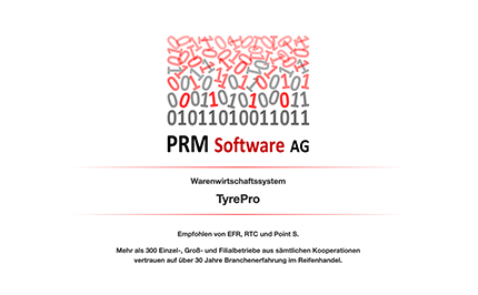 PRM Software - TyrePro